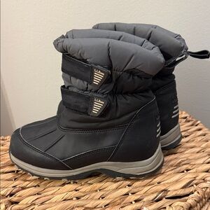 L.L. Bean Black and Gray Snow Boots